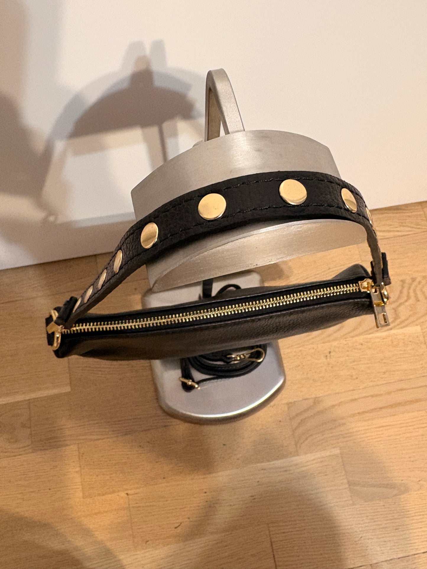 Borsa 'Selly' in Vera Pelle Nera