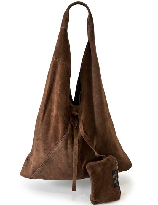 Borsa Hobo in Camoscio Pregiato - Raffinatezza Made in Italy