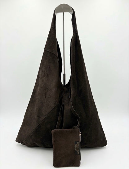 Borsa Hobo in Camoscio Pregiato - Raffinatezza Made in Italy
