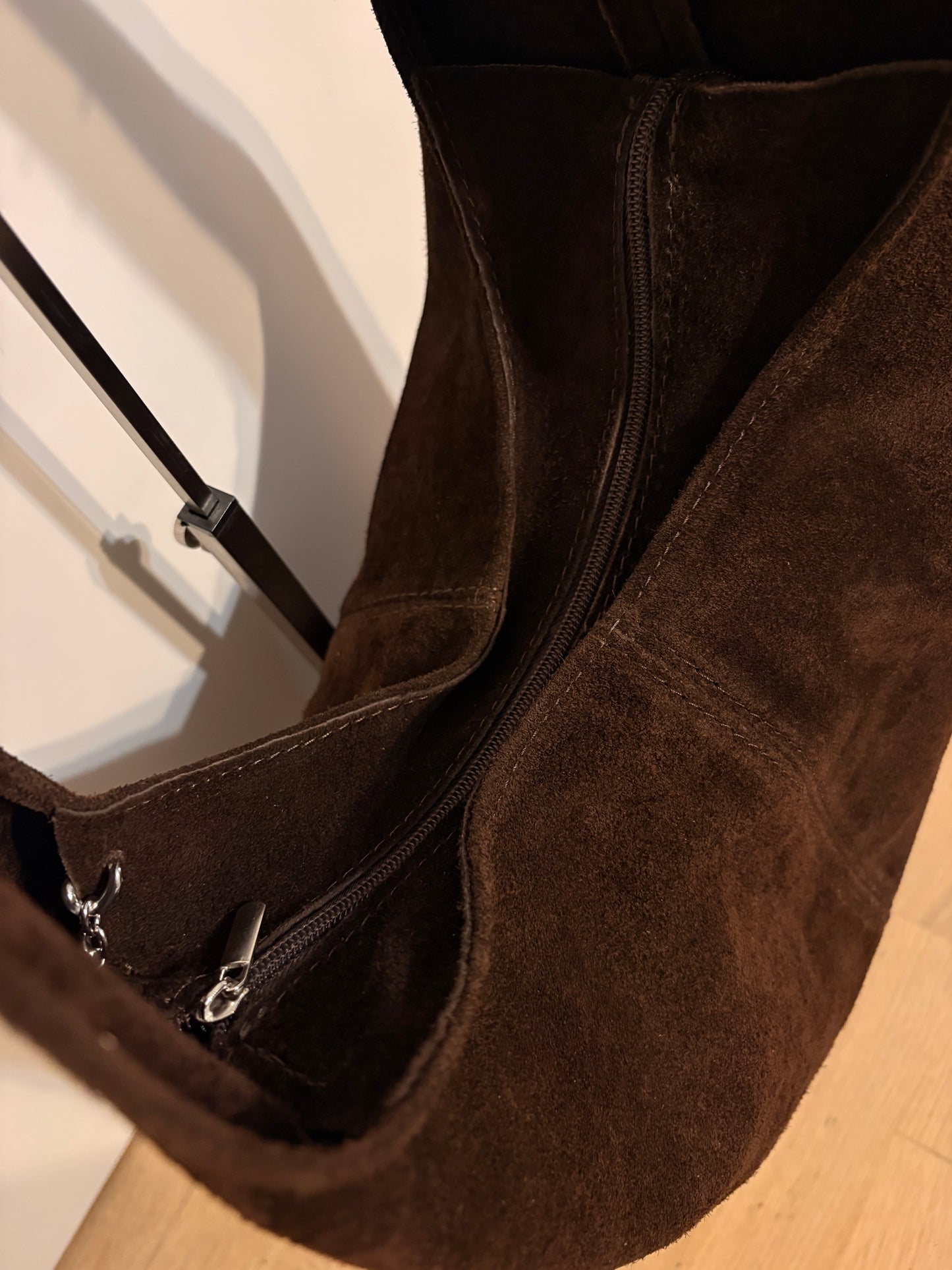 Borsa ‘Ada’ in Vera Pelle Camoscio