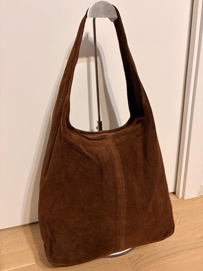 Borsa ‘Luna’ in Vera Pelle Camoscio