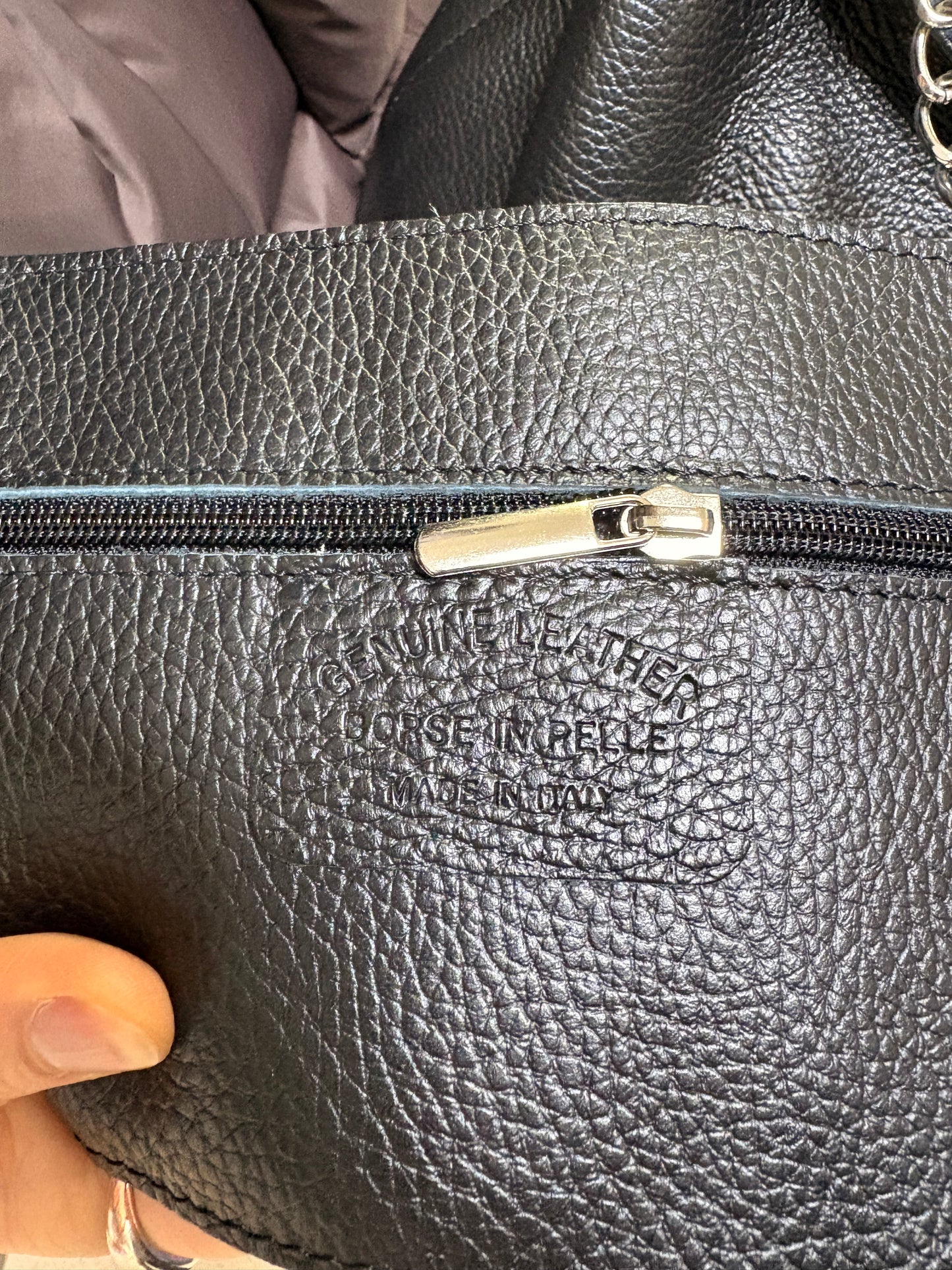 Borsa ‘Nenella’ in Vera Pelle