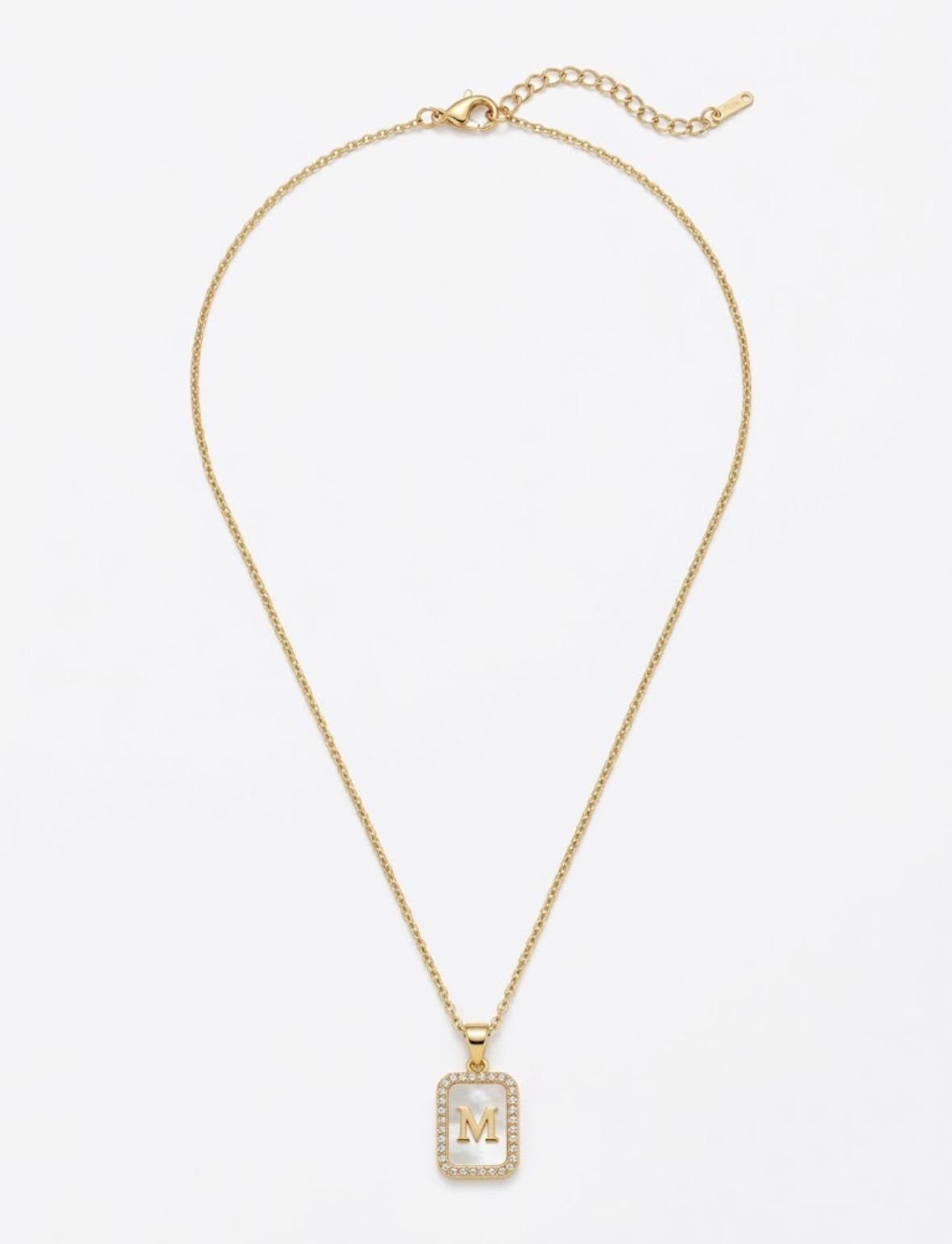 Collana Gold Medal Iniziale – Un Classico Personale
