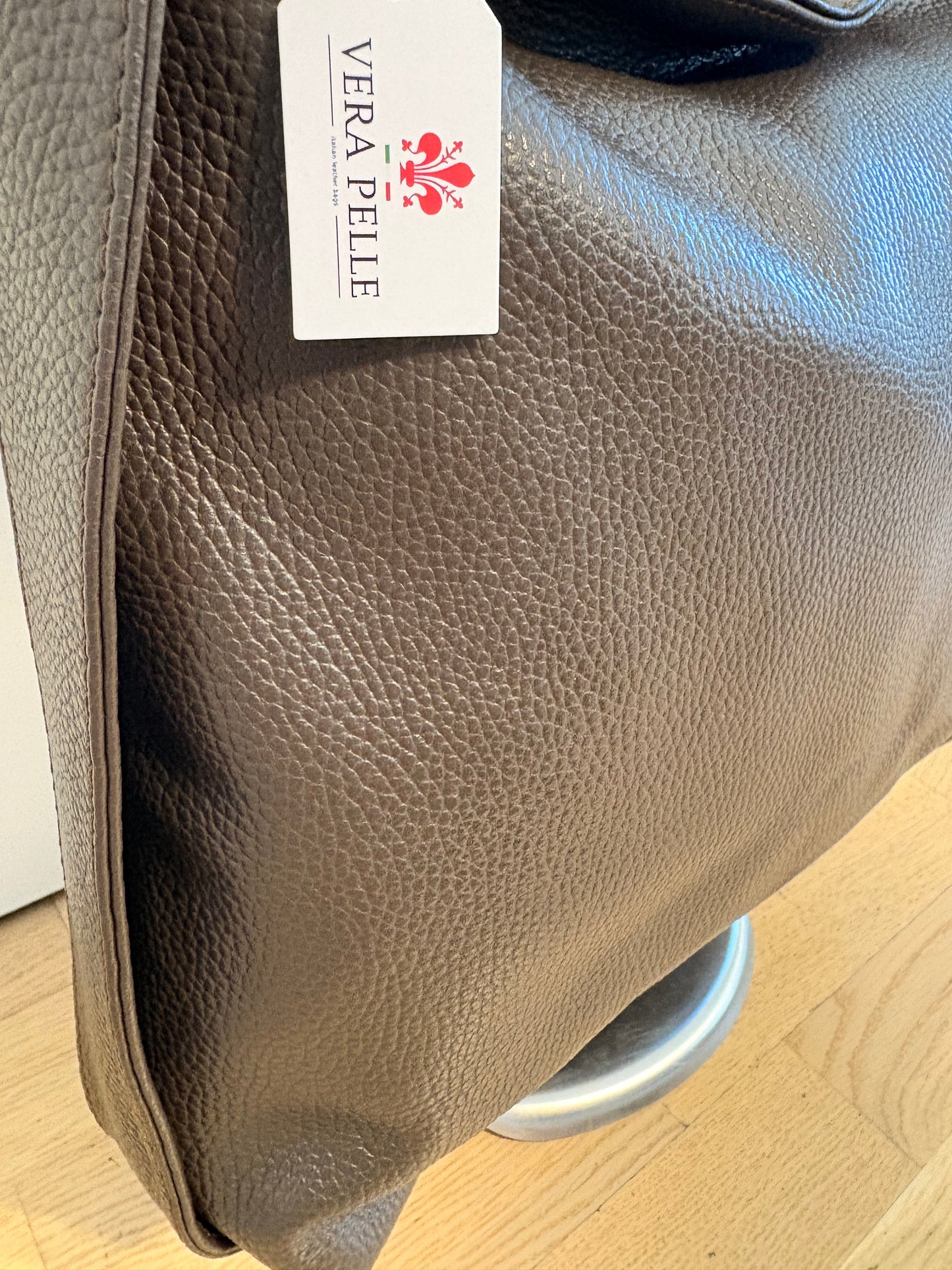 Borsa ‘Change’ in Vera Pelle Marrone