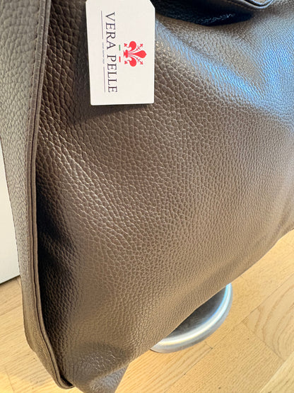 Borsa ‘Change’ in Vera Pelle Marrone