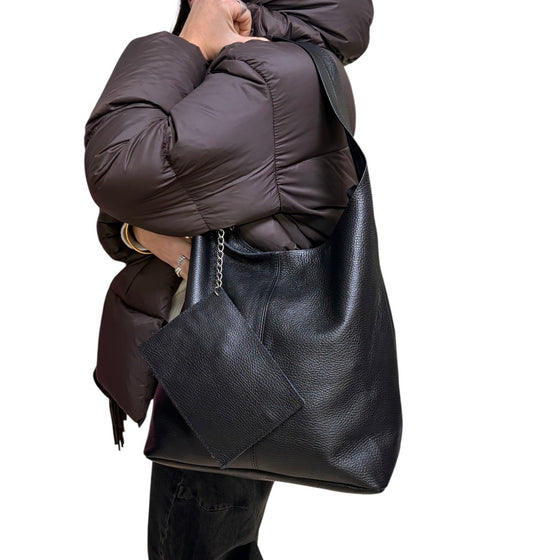 Borsa ‘Nenella’ in Vera Pelle