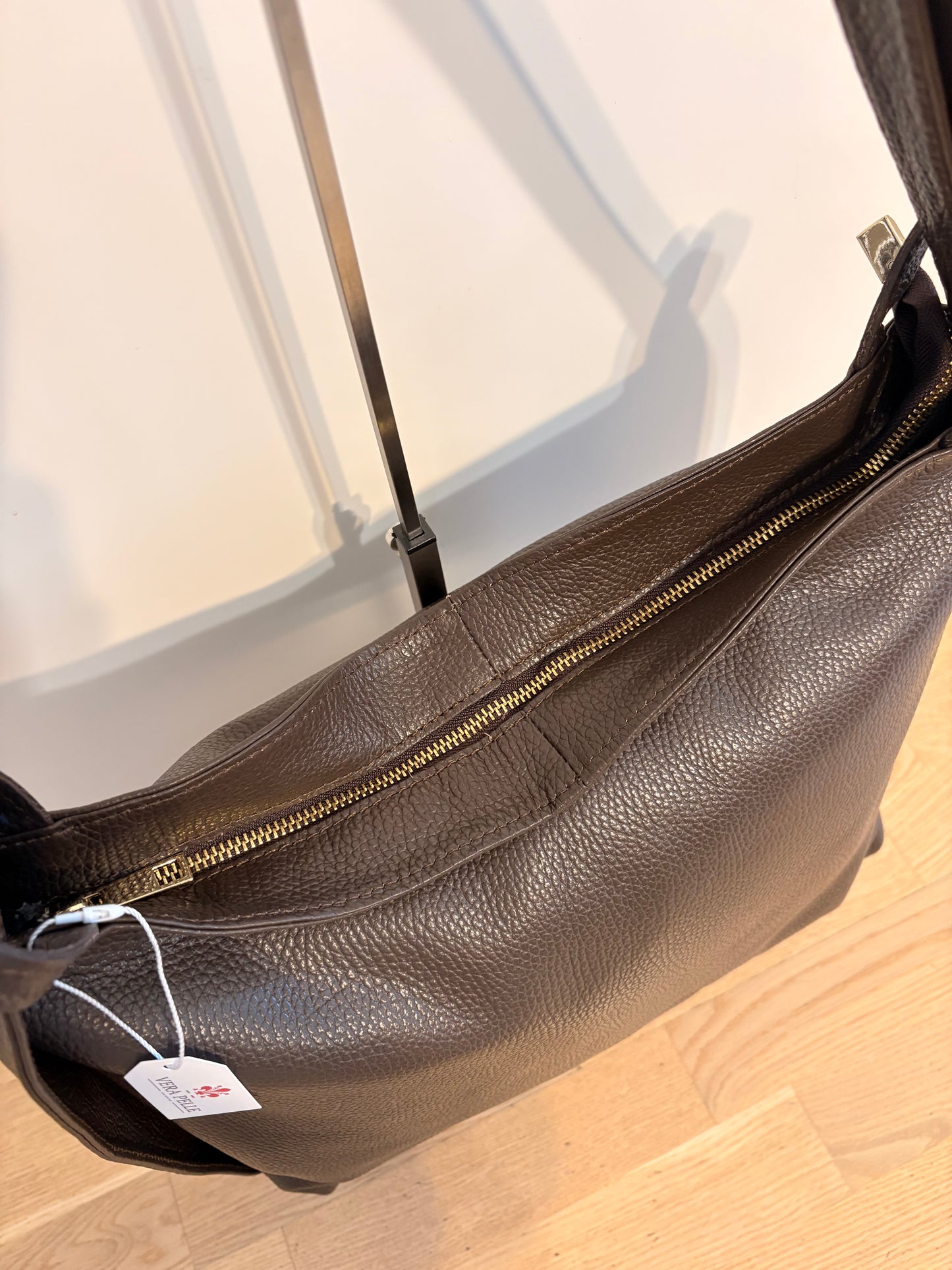 Borsa ‘Change’ in Vera Pelle Marrone