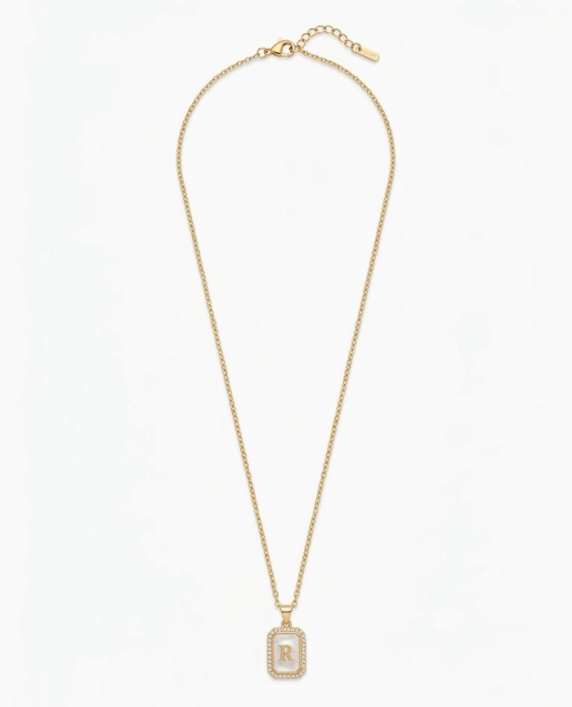 Collana Gold Medal Iniziale – Un Classico Personale
