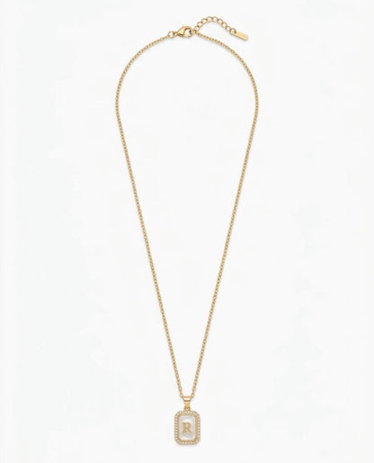 Collana Gold Medal Iniziale – Un Classico Personale