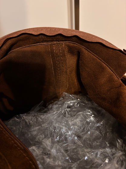 Borsa ‘Luna’ in Vera Pelle Camoscio