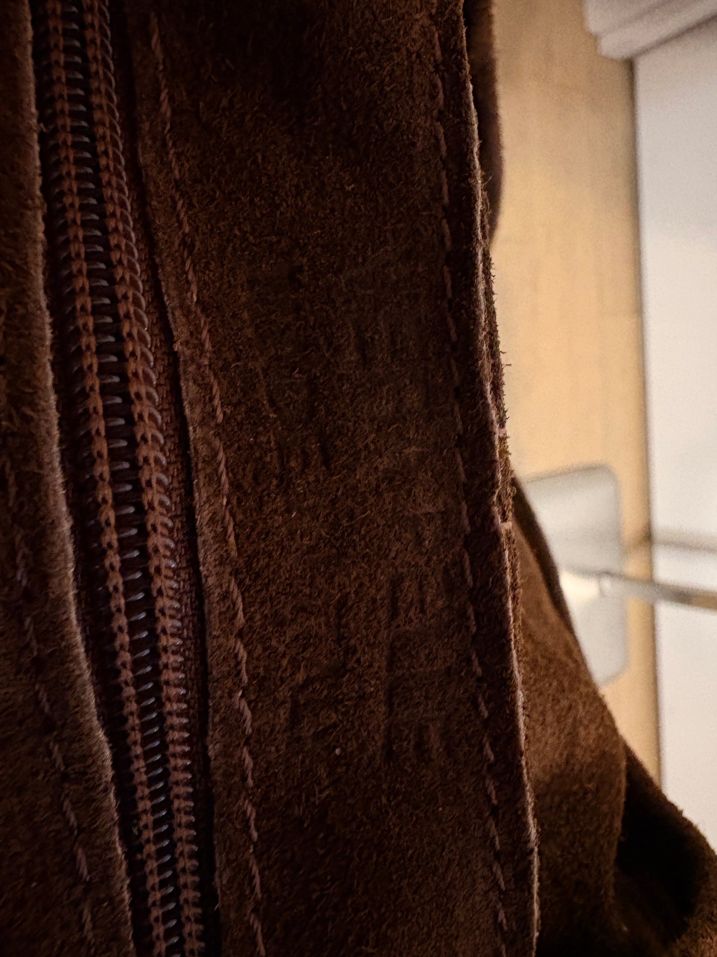 Borsa ‘Luna’ in Vera Pelle Camoscio