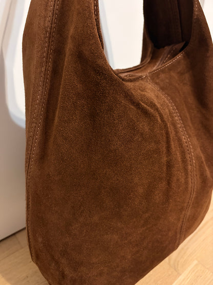 Borsa ‘Luna’ in Vera Pelle Camoscio