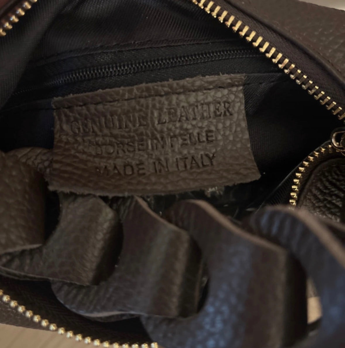 Borsa ‘Tresser’ in Vera Pelle