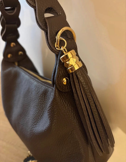 Borsa ‘Tresser’ in Vera Pelle
