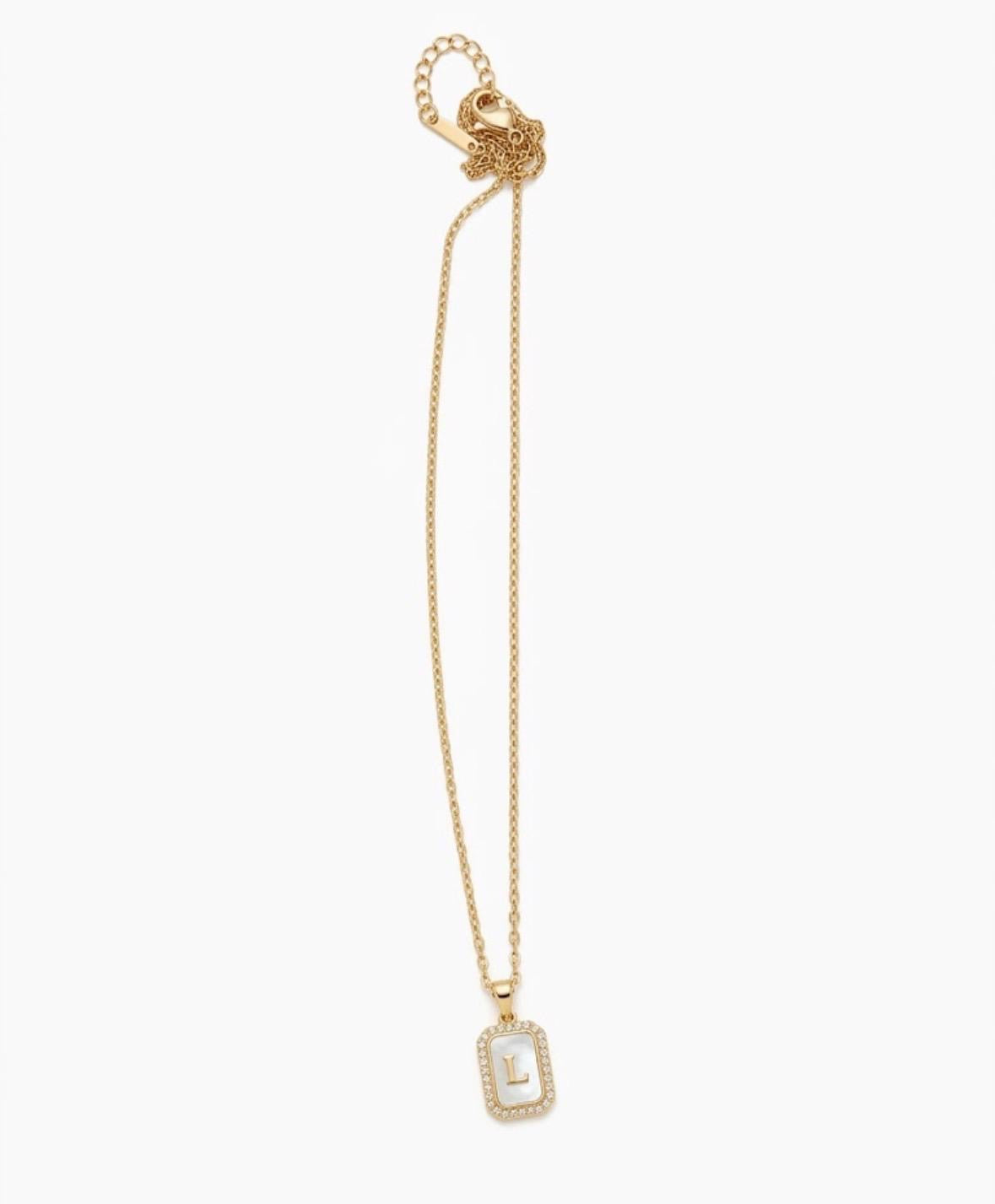 Collana Gold Medal Iniziale – Un Classico Personale