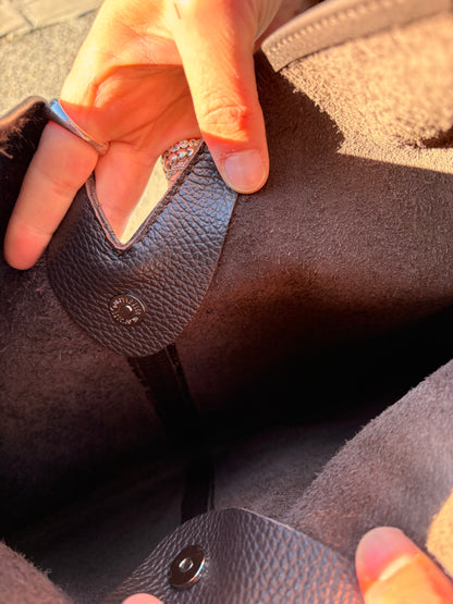 Borsa Hobo 'Vu' Marrone