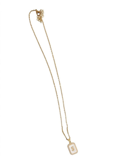 Collana Gold Medal Iniziale – Un Classico Personale