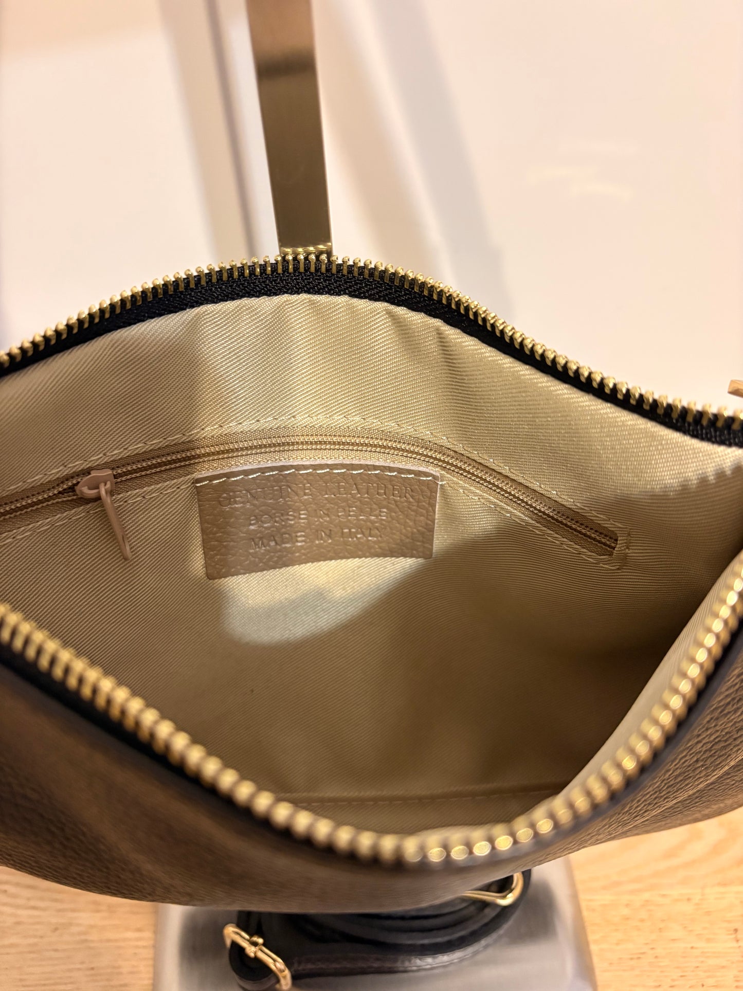 Borsa 'Selly' in Vera Pelle Nera