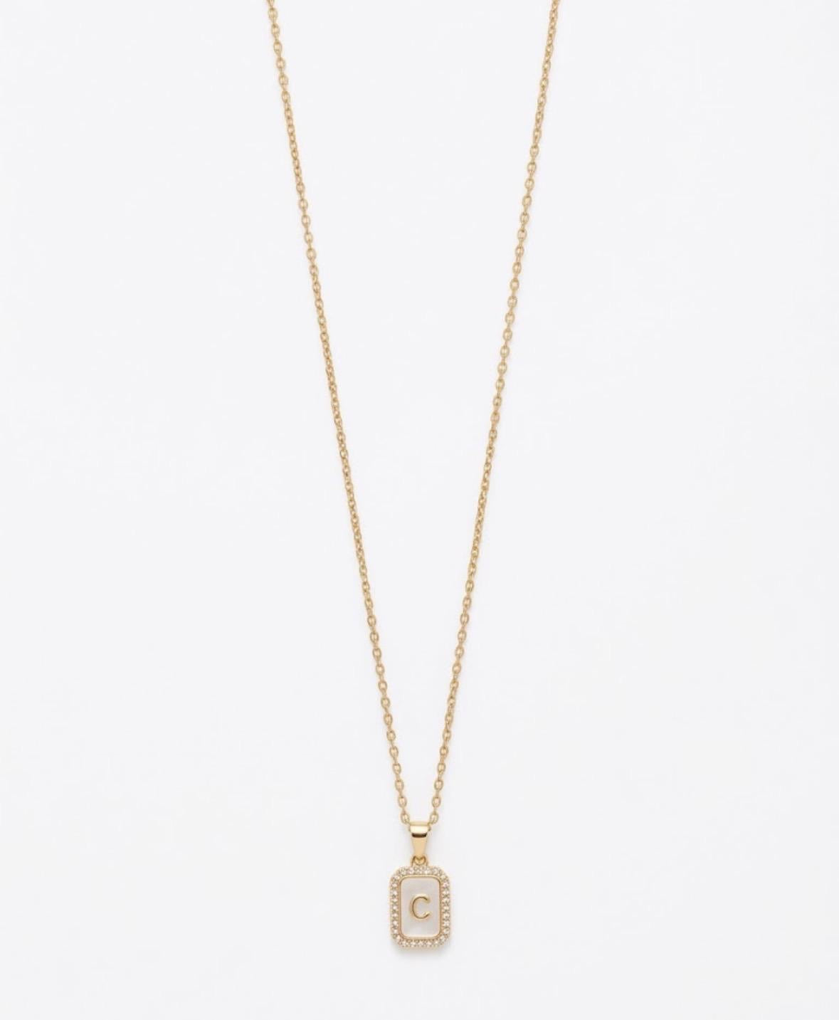 Collana Gold Medal Iniziale – Un Classico Personale