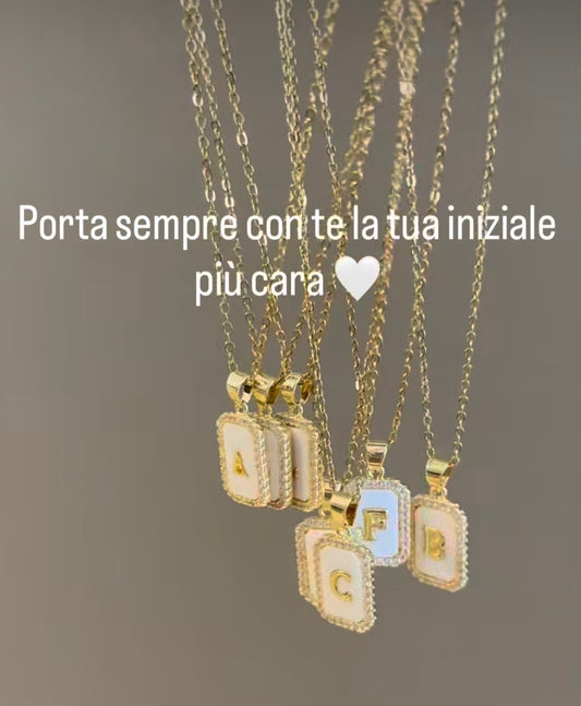 Collana Gold Medal Iniziale – Un Classico Personale