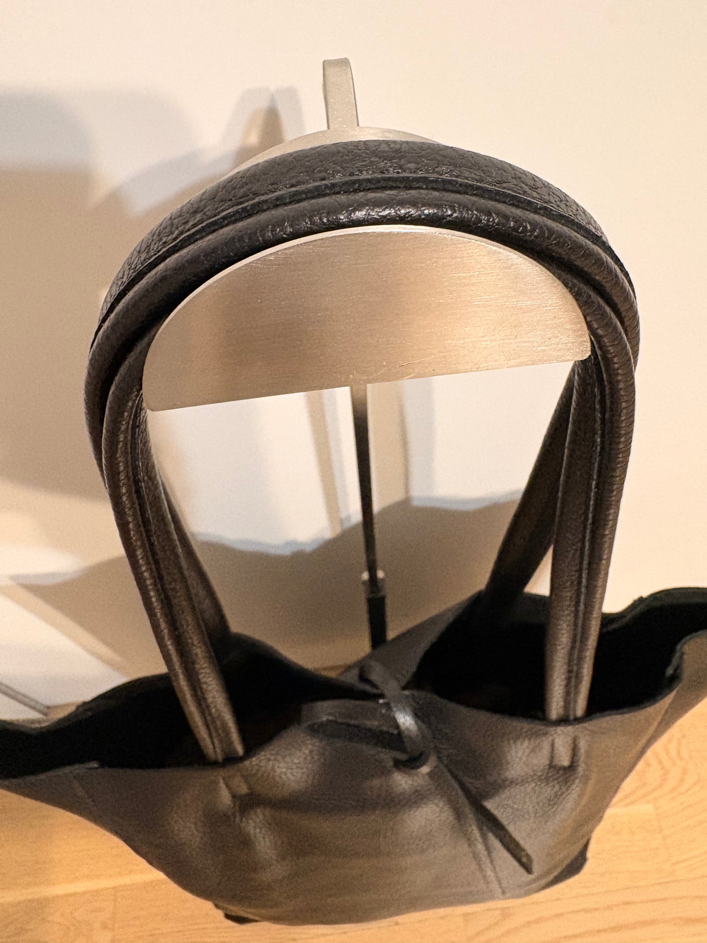 Borsa in Vera Pelle 'La Roch' Colore Nero