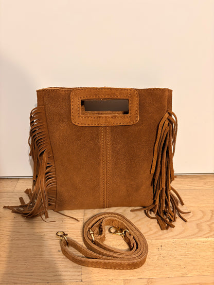 Borsa 'laMajeMedium' color Cuoio in Vera Pelle