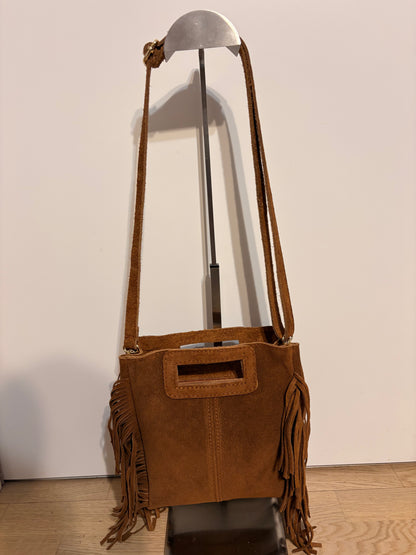 Borsa 'laMajeMedium' color Cuoio in Vera Pelle